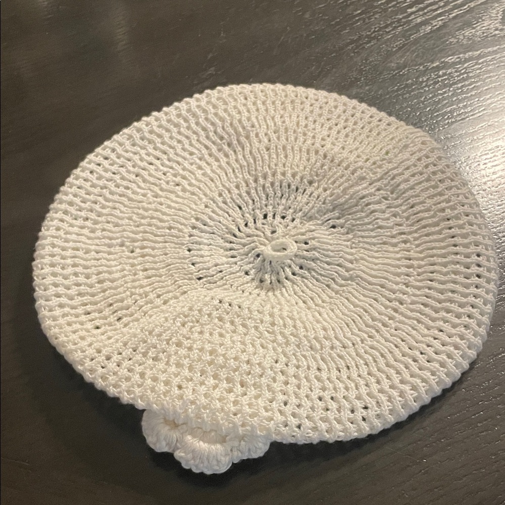 Crazy 8 White Knit Hat